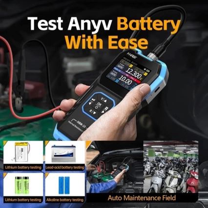 Testador de baterias 100 V 1000 mAh