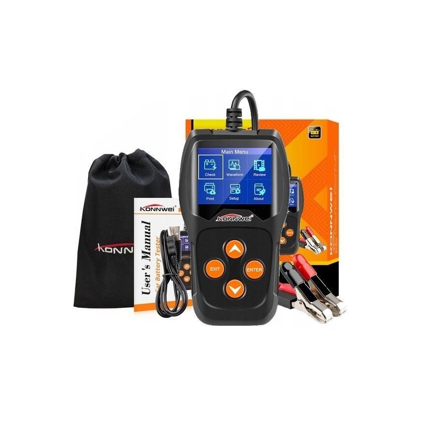 Testador de baterias 12V