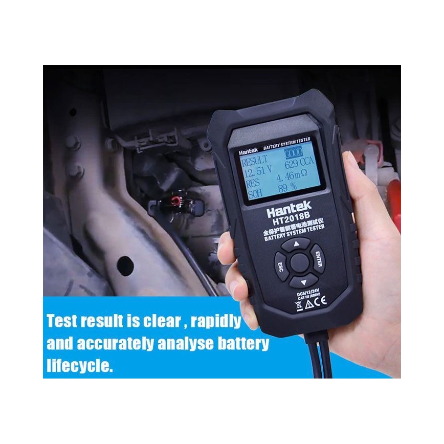 Testador de baterias 30V