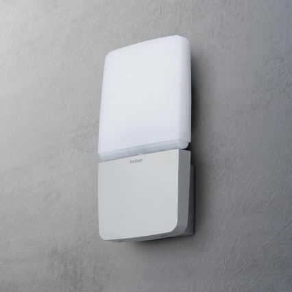 theben - Refletor de parede LED/11W/230V prateado IP55