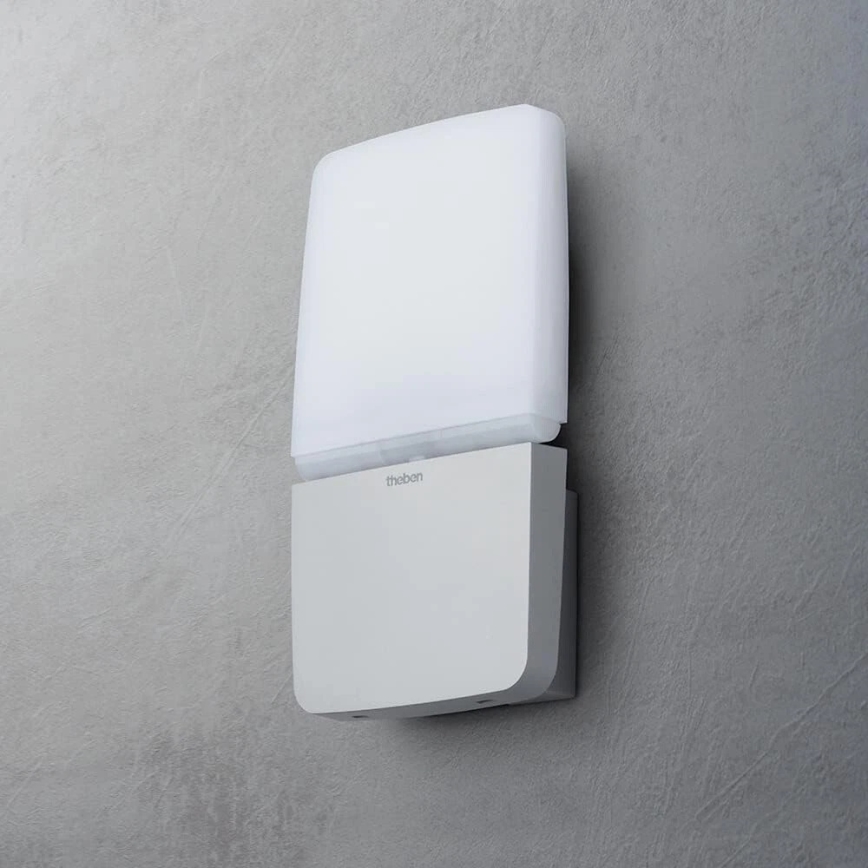 theben - Refletor de parede LED/11W/230V prateado IP55