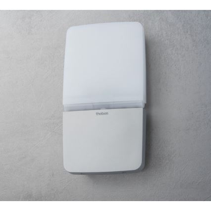 theben - Refletor de parede LED/11W/230V prateado IP55