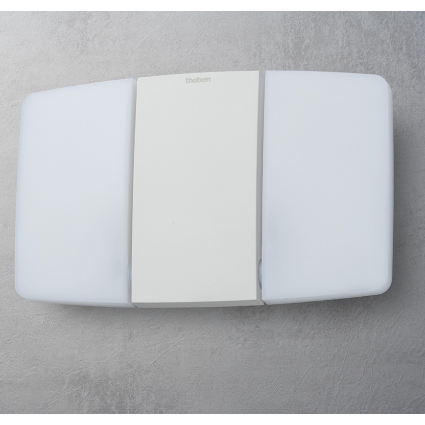 theben - Refletor de parede LED 2xLED/10W/230V branco IP55
