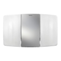 theben - Refletor de parede LED 2xLED/10W/230V prateado IP55