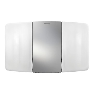 theben - Refletor de parede LED 2xLED/10W/230V prateado IP55
