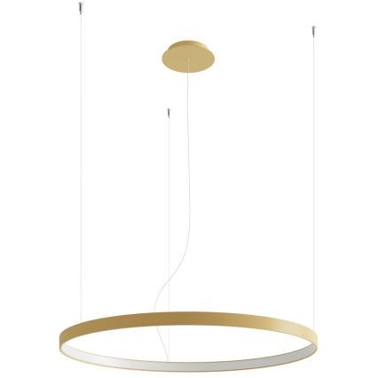 Thoro TH.174 - Candeeiro suspenso LED RIO LED/50W/230V CRI 90 3000K diâmetro 78 cm dourado