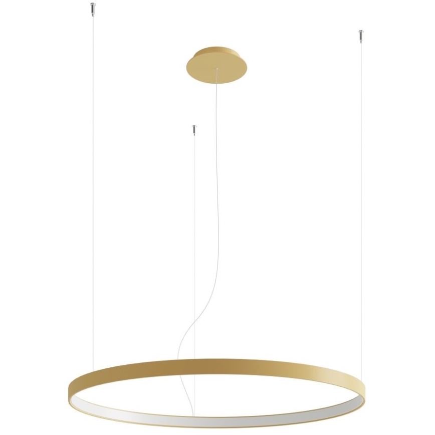 Thoro TH.174 - Candeeiro suspenso LED RIO LED/50W/230V CRI 90 3000K diâmetro 78 cm dourado
