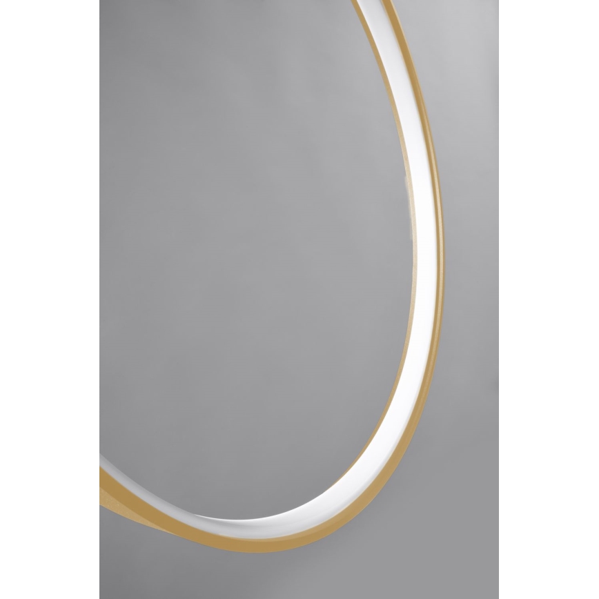 Thoro TH.175 - Candeeiro suspenso LED RIO LED/50W/230V CRI 90 3000K diâmetro 78 cm dourado