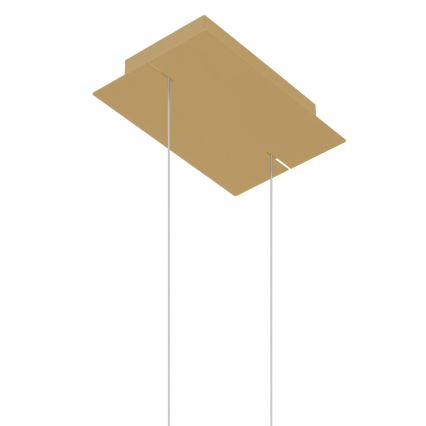 Thoro TH.175 - Candeeiro suspenso LED RIO LED/50W/230V CRI 90 3000K diâmetro 78 cm dourado