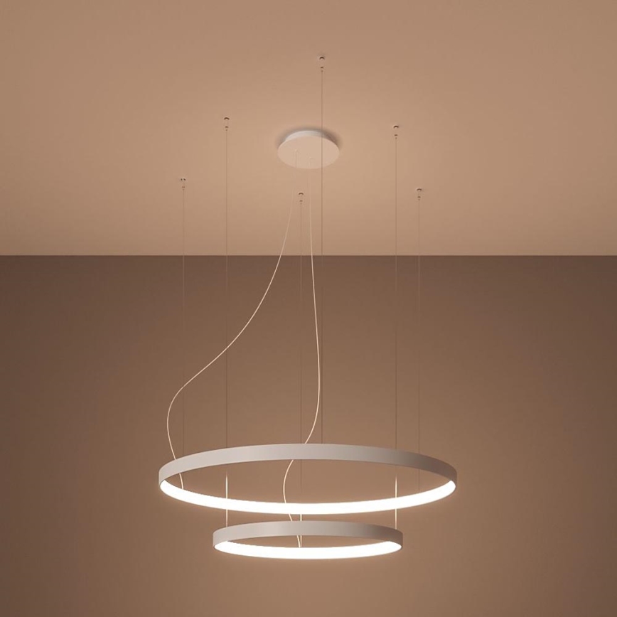 Thoro TH.176 - Candeeiro suspenso LED RIO LED/80W/230V CRI 90 3000K branco