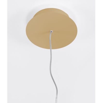 Thoro TH.216 - Candeeiro suspenso LED RIO LED/30W/230V CRI 90 3000K diâmetro 55 cm dourado