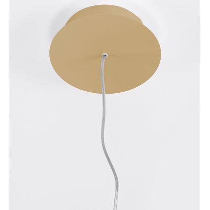 Thoro TH.217 - Candeeiro suspenso LED RIO LED/30W/230V CRI 95 4000K diâmetro 55 cm dourado
