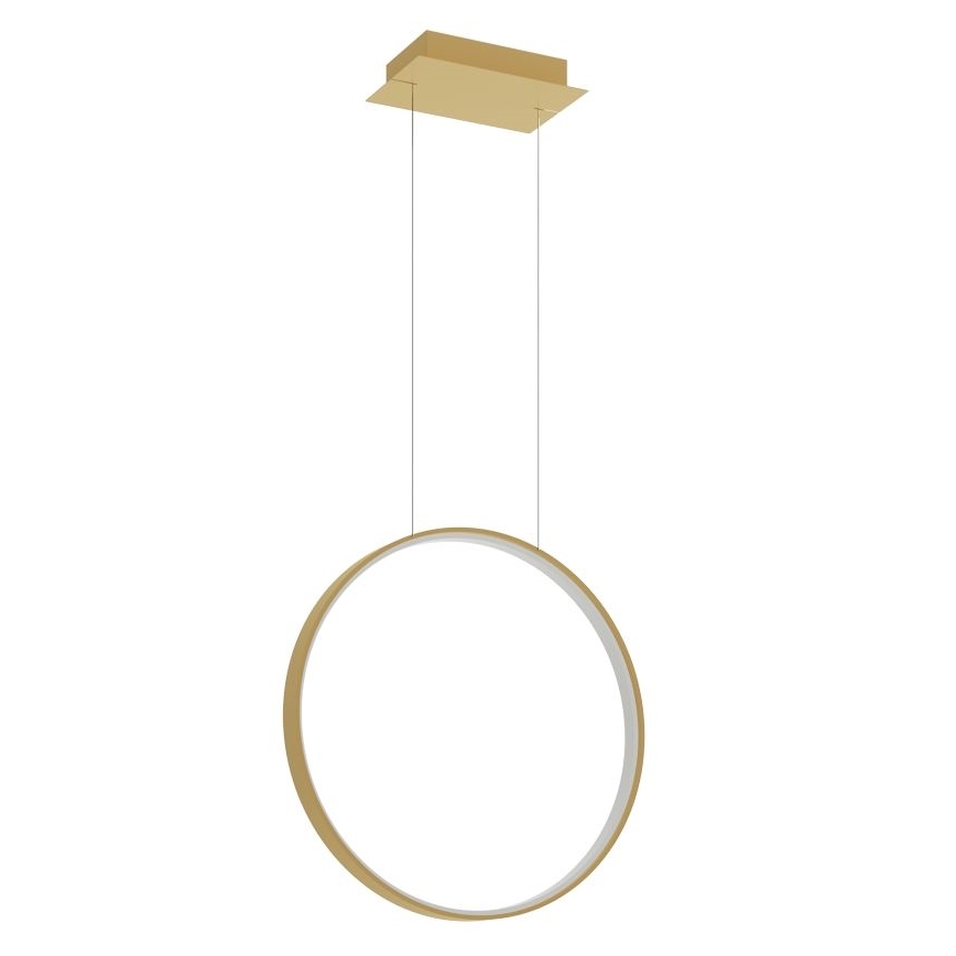 Thoro TH.220 - Candeeiro suspenso LED RIO LED/30W/230V CRI 90 3000K diâmetro 55 cm dourado
