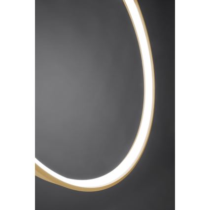 Thoro TH.221 - Candeeiro suspenso LED RIO LED/30W/230V CRI 95 4000K diâmetro 55 cm dourado