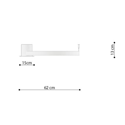 Thoro TH.223 - Candeeiro de tecto LED RIO LED/30W/230V IRC 98 4000K Ø 55 cm dourado
