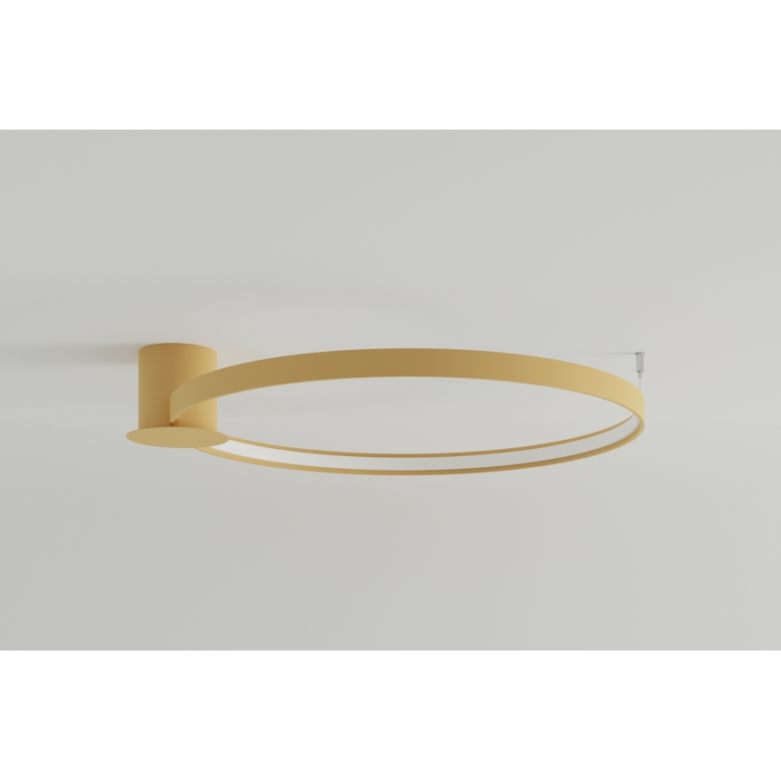 Thoro TH.224 - Iluminação de teto LED RIO LED/50W/230V CRI 90 3000K diâmetro 78 cm dourado