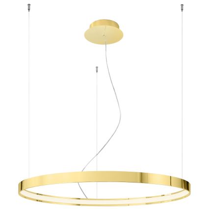 Thoro TH.246 - Candeeiro suspenso LED RIO LED/50W/230V CRI 90 3000K diâmetro 78 cm dourado