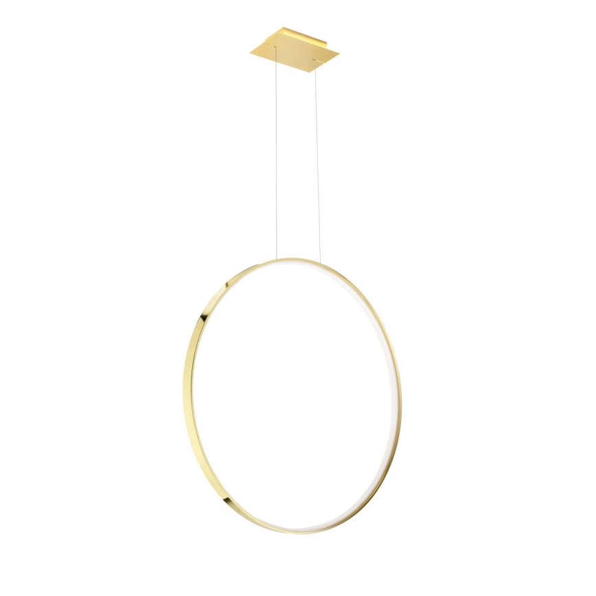 Thoro TH.248 - Candeeiro suspenso LED RIO LED/50W/230V CRI 90 3000K diâmetro 78 cm dourado