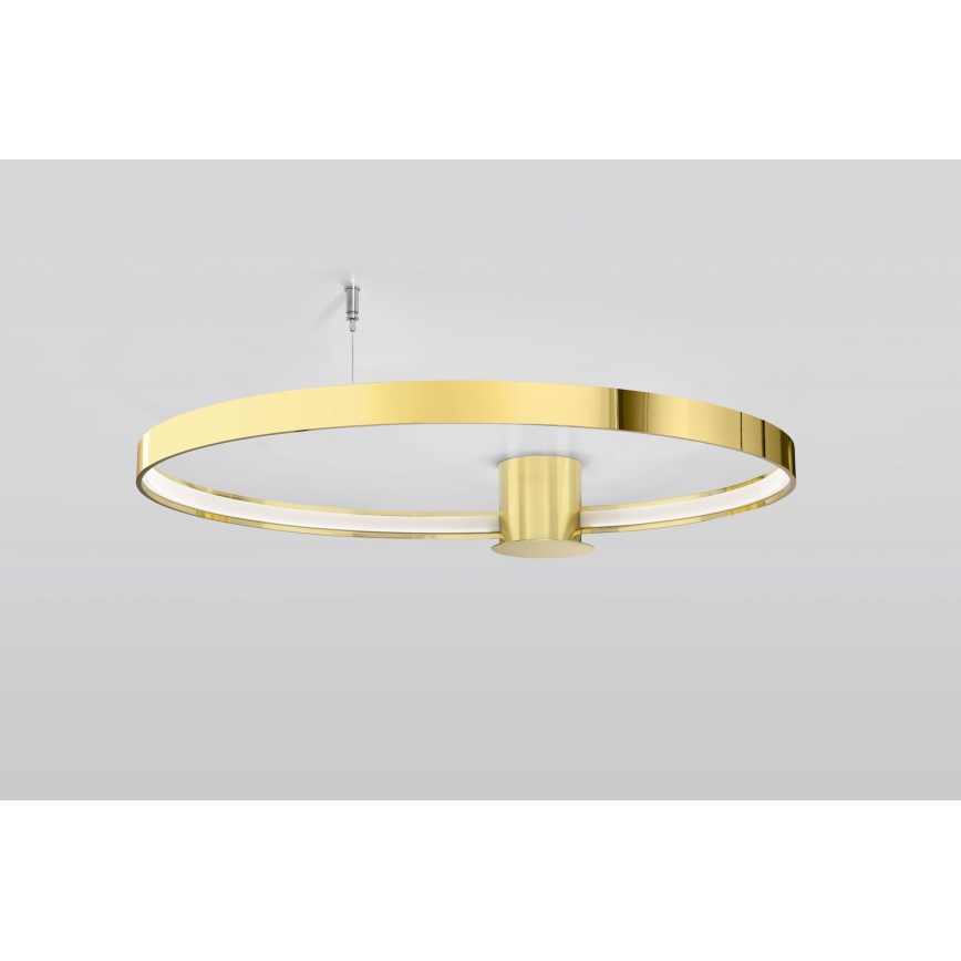 Thoro TH.252 - Iluminação de teto LED RIO LED/50W/230V CRI 90 3000K diâmetro 78 cm dourado