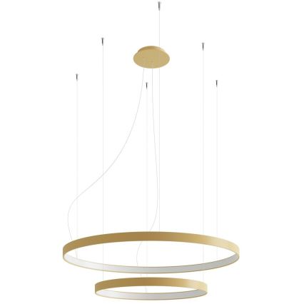 Thoro TH.268 - Lustre LED suspenso em cabo RIO LED/80W/230V CRI 95 4000K dourado