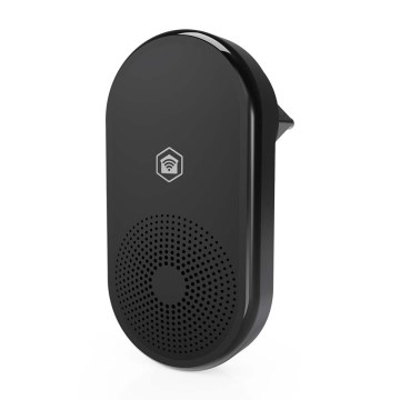 Timbre para campainha SmartLife Wi-Fi — preto