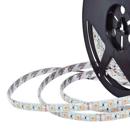 Tira de casa de banho LED 5m 28W/12V IP65 3000K