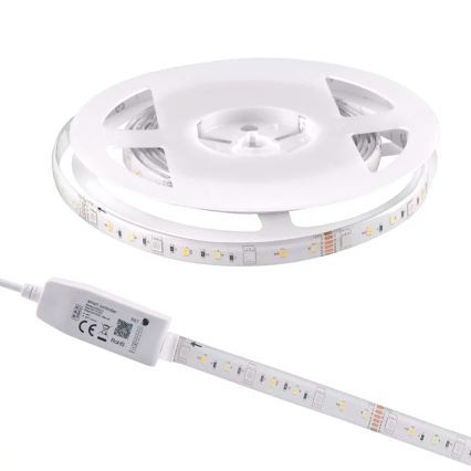 Tira de exterior RGB LED com regulação Wi-Fi LED/8W IP65 2 m Tuya