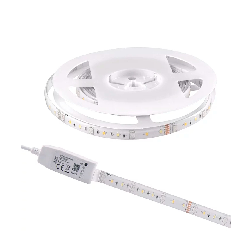 Tira de exterior RGB LED com regulação Wi-Fi LED/8W IP65 2 m Tuya
