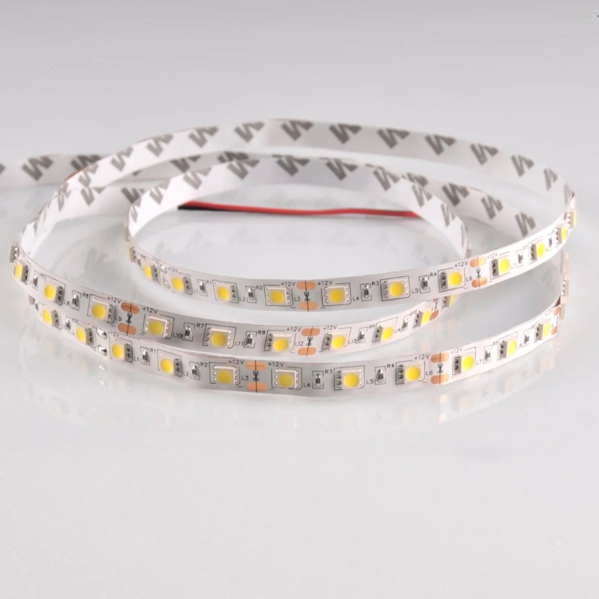 Tira LED 5m LED/10W/12V IP20 branco