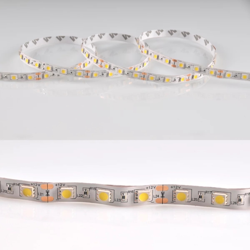 Tira LED 5m LED/10W/12V IP20 branco