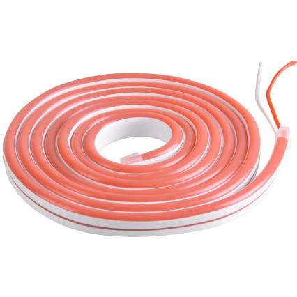 Tira LED NEON 2 m LED/17W/12V IP65 laranja