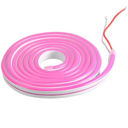 Tira LED NEON 2 m LED/17W/12V IP65 rosa