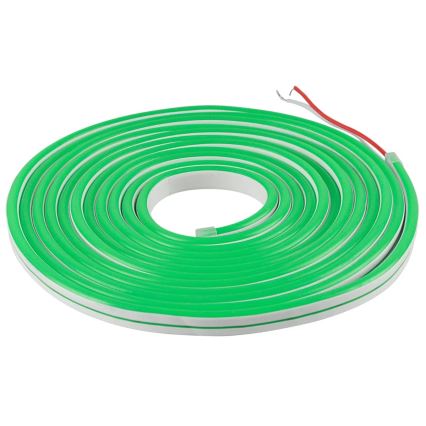 Tira LED NEON 5 m LED/23W/12V IP65 verde