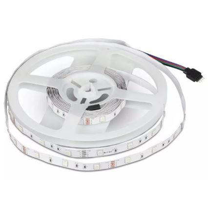 Tira LED RGB com regulação 2x5m LED/4,8W/230V + controlo remoto