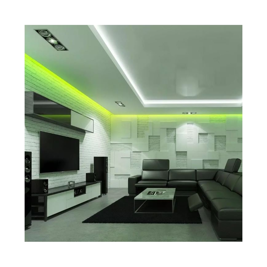 Tira LED RGB com regulação 2x5m LED/4,8W/230V + controlo remoto