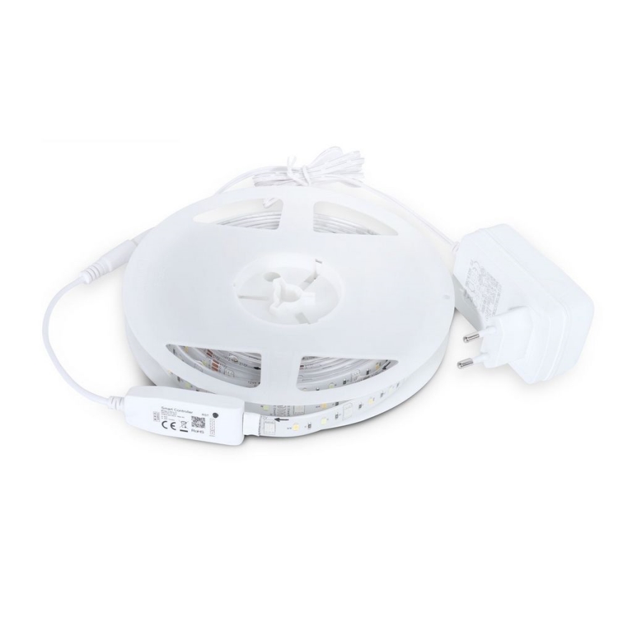 Tira LED RGB com regulação LED/24W/230V 5m 3000-6000K Wi-Fi Tuya