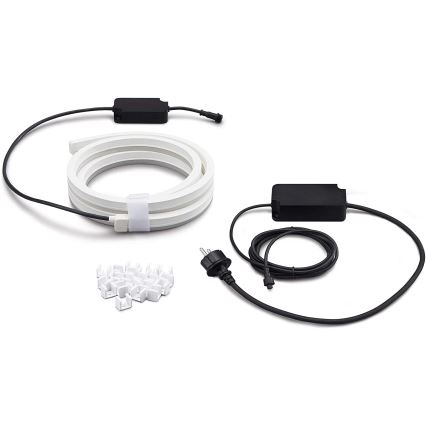 Tira LED RGBW com regulação Philips Hue OUTDOOR STRIP LED/20,5W 2m IP67