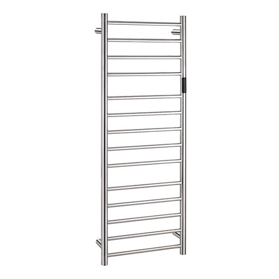 Toalheiro 45x132 cm, aço inoxidável/prateado