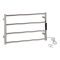 Toalheiro aquecido 56x37 cm, 63 W, inox