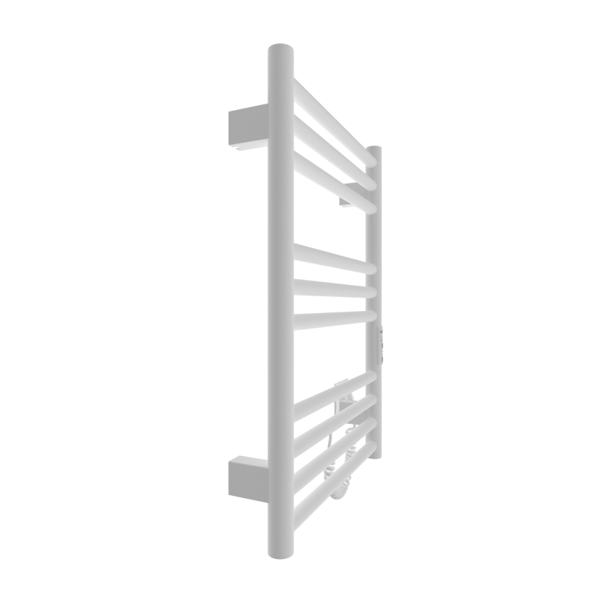 Toalheiro aquecido em escada HF GREENWICH 100W/230V 57x43 cm branco redondo