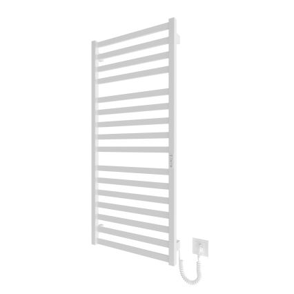 Toalheiro aquecido em escada HF OXFORD 255W/230V 117x53 cm branco direita