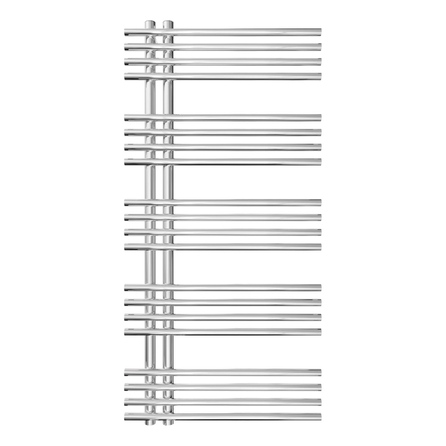 Toalheiro aquecido em escada INOX 368W/230V 109x53 cm aço inoxidável/cromado brilhante