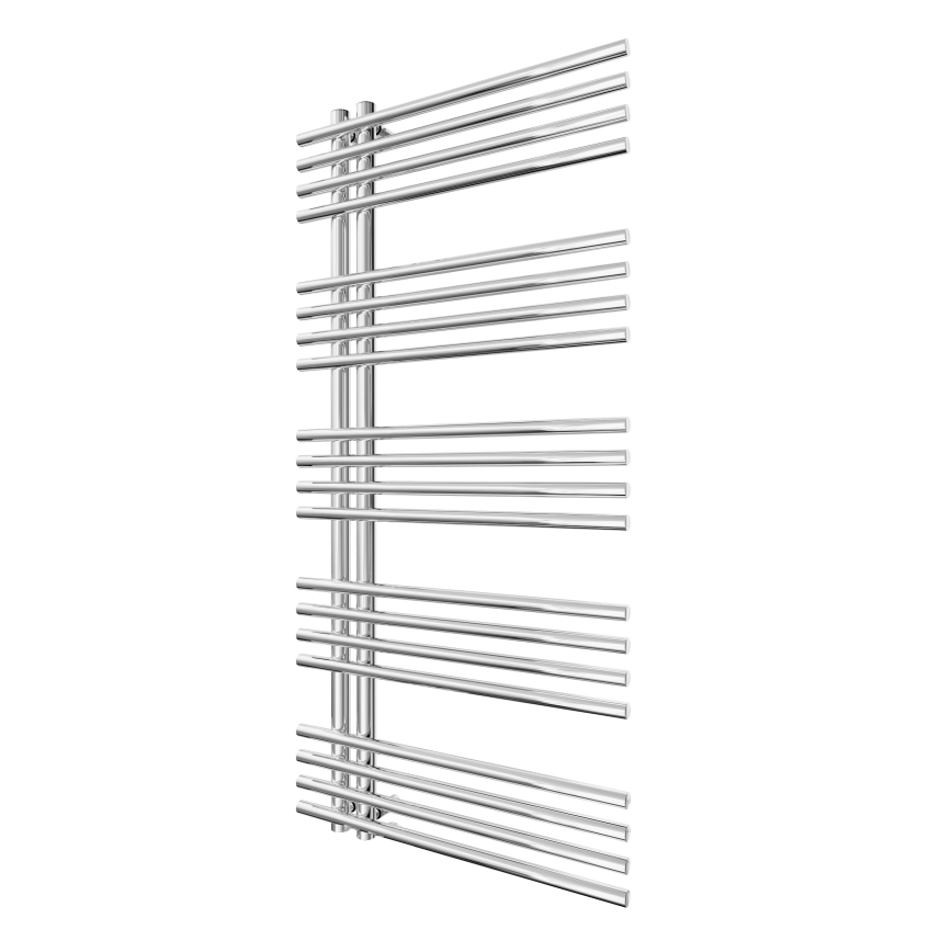 Toalheiro aquecido em escada INOX 368W/230V 109x53 cm aço inoxidável/cromado brilhante