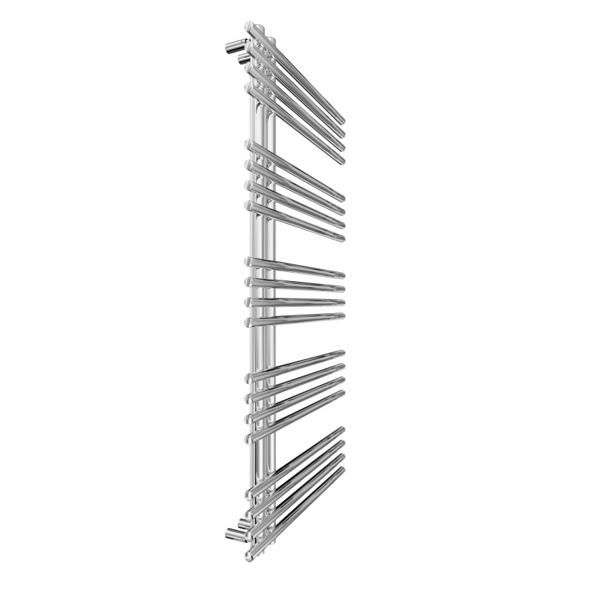 Toalheiro aquecido em escada INOX 368W/230V 109x53 cm aço inoxidável/cromado brilhante