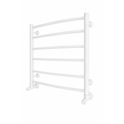 Toalheiro aquecido INOX CLASSIC 122 W/230 V 57 x 53 cm inox/branco