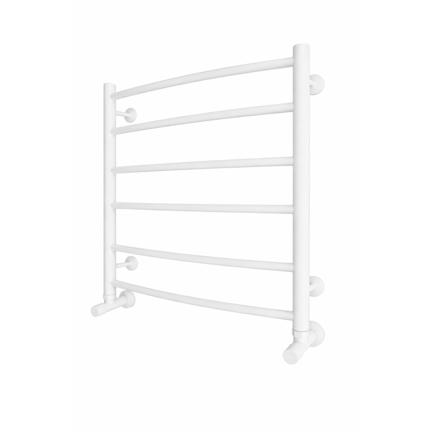 Toalheiro aquecido INOX CLASSIC 122 W/230 V 57 x 53 cm inox/branco