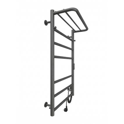 Toalheiro aquecido para casa de banho HOME 95W/230V 77x53 cm inox/antracite, ligação direita