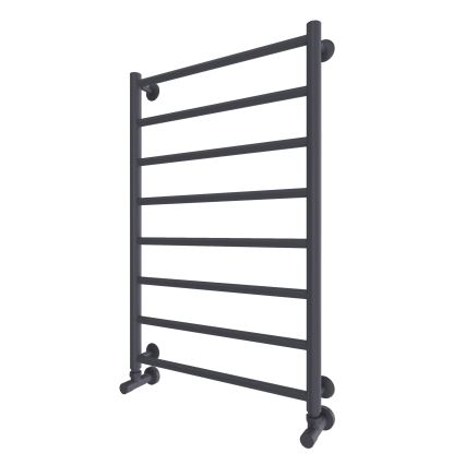 Toalheiro aquecido para casa de banho INOX FLAT 163W/230V 77x53 cm, aço inoxidável/antracite