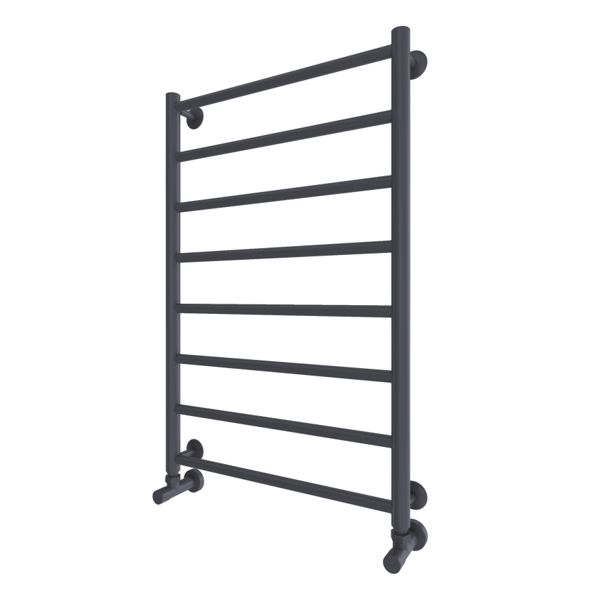 Toalheiro aquecido para casa de banho INOX FLAT 163W/230V 77x53 cm, aço inoxidável/antracite