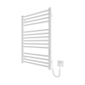 Toalheiro aquecido tipo escada para casa de banho HF DERBY 170W/230V 77x53 cm branco, ligação à direita